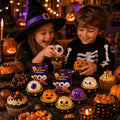Relaxing & Beginner Friendly Cute Ghosts Pumpkins 3D Pearl Mosaic Art Kit