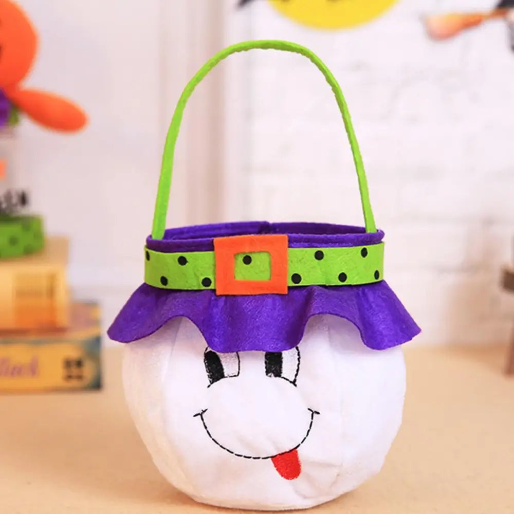 Halloween Witch Pumpkin Candy Bag