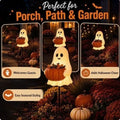 Halloween Ghost Candy Holder Garden Stake