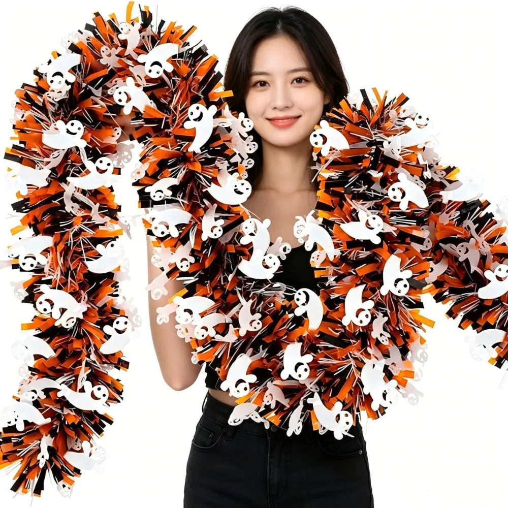 2026 Halloween Confetti And Ribbon Party Decorations（2m）