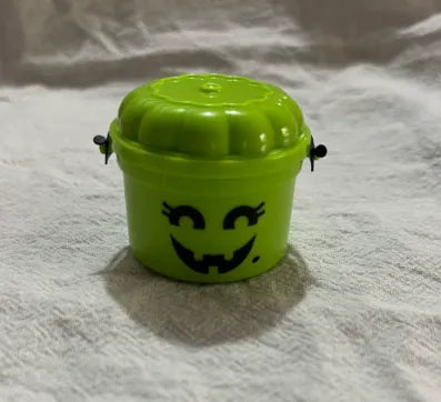 2pcs Halloween Pumpkin Mini Buckets Candy Party Decor