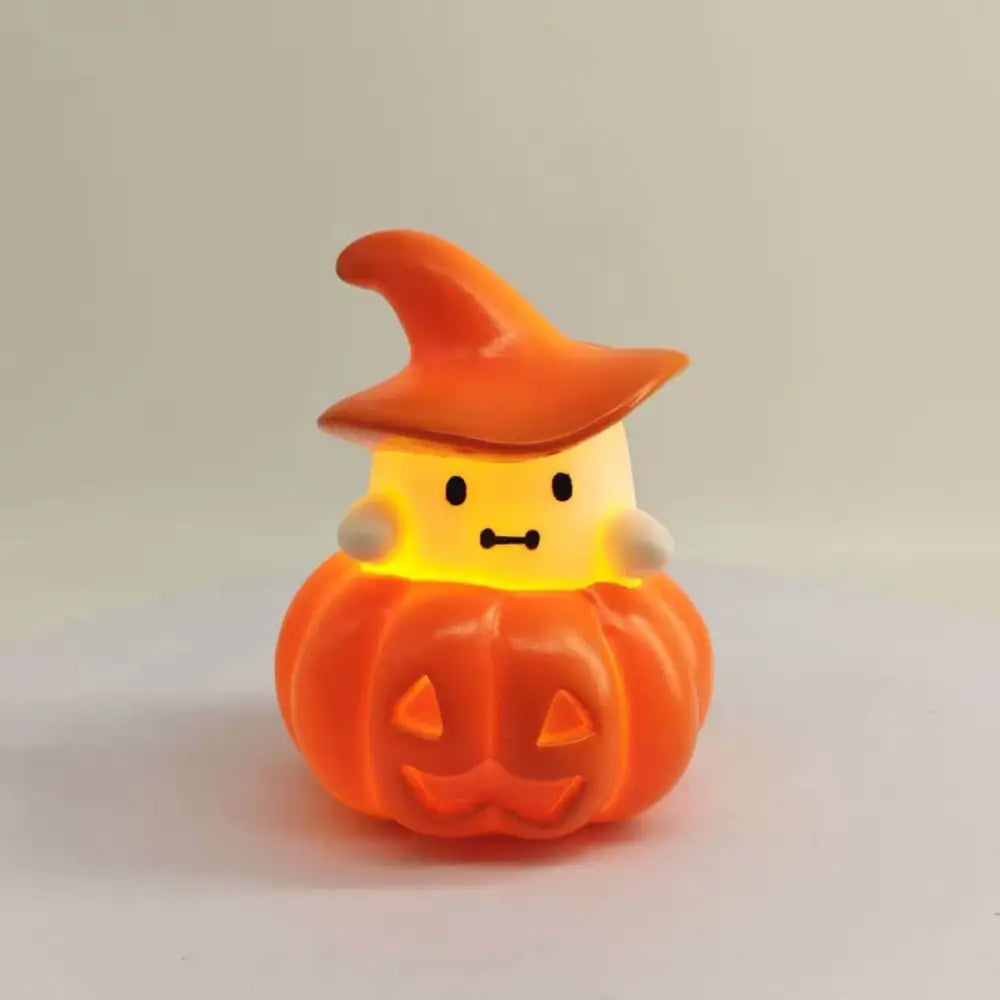 3 Pcs Pumpkin Lantern Ghost Night Light Ornament