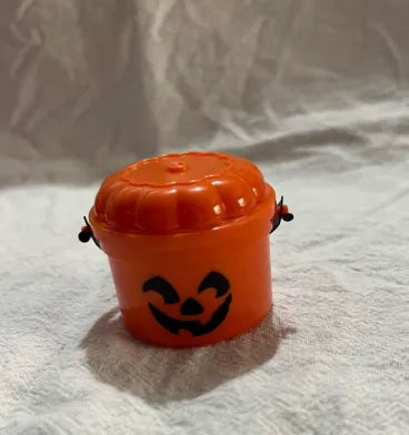 2pcs Halloween Pumpkin Mini Buckets Candy Party Decor