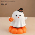 Halloween Ghost Pumpkin Skull Spinning Desktop Resin Ornament