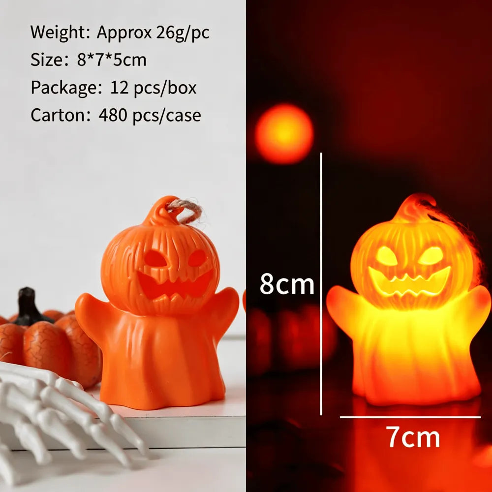 Halloween Ghost Pumpkin Party Decor Night Light