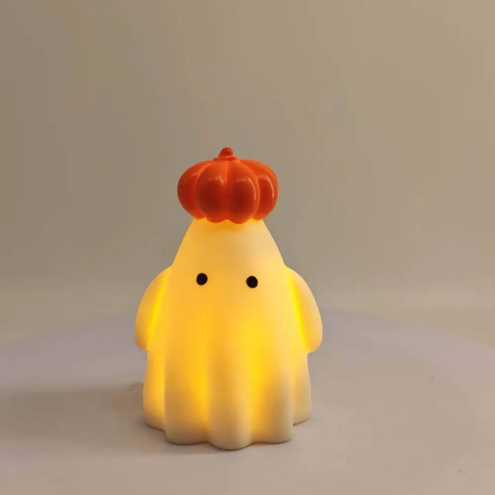 3 Pcs Pumpkin Lantern Ghost Night Light Ornament