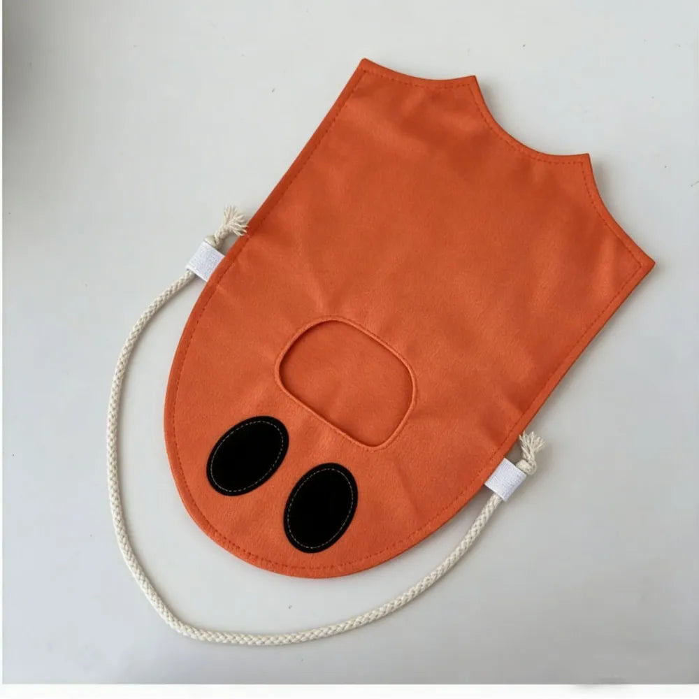 2026 Halloween Kids' Ghost Candy Scavenger Bag