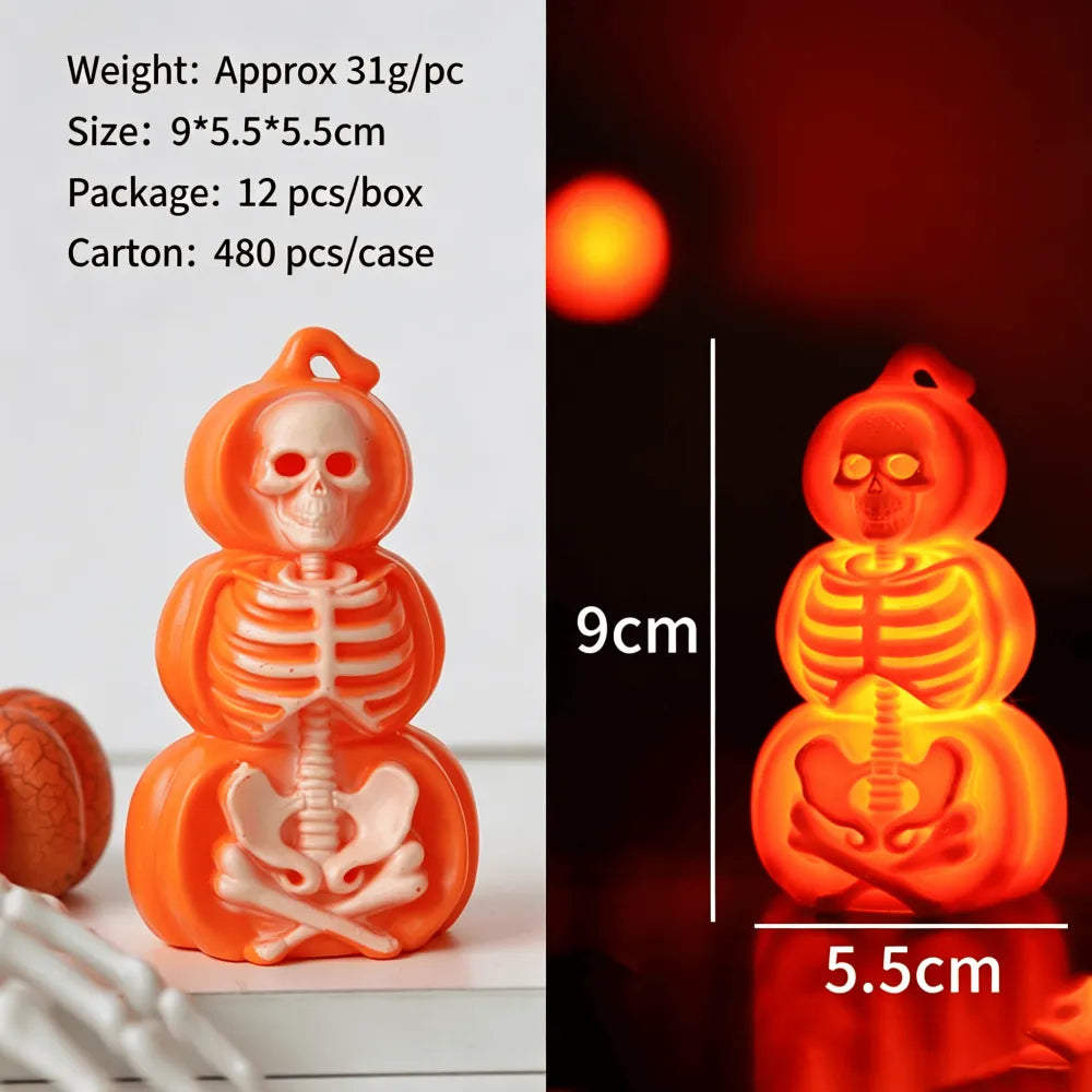 Halloween Ghost Pumpkin Party Decor Night Light