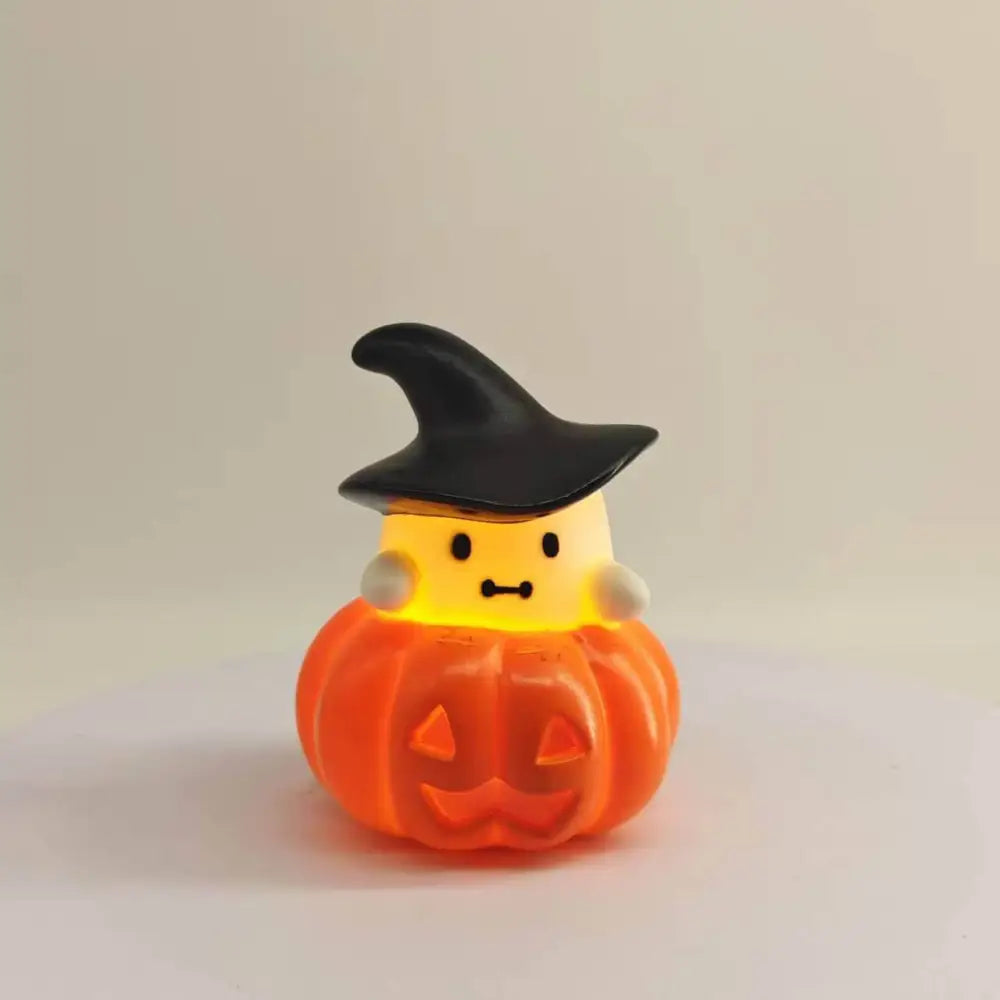 3 Pcs Pumpkin Lantern Ghost Night Light Ornament
